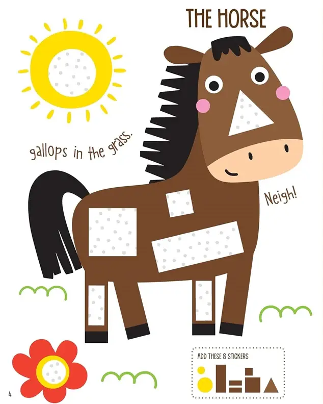 Sticker Fun: Learn About Animals Activity Book - Image 3