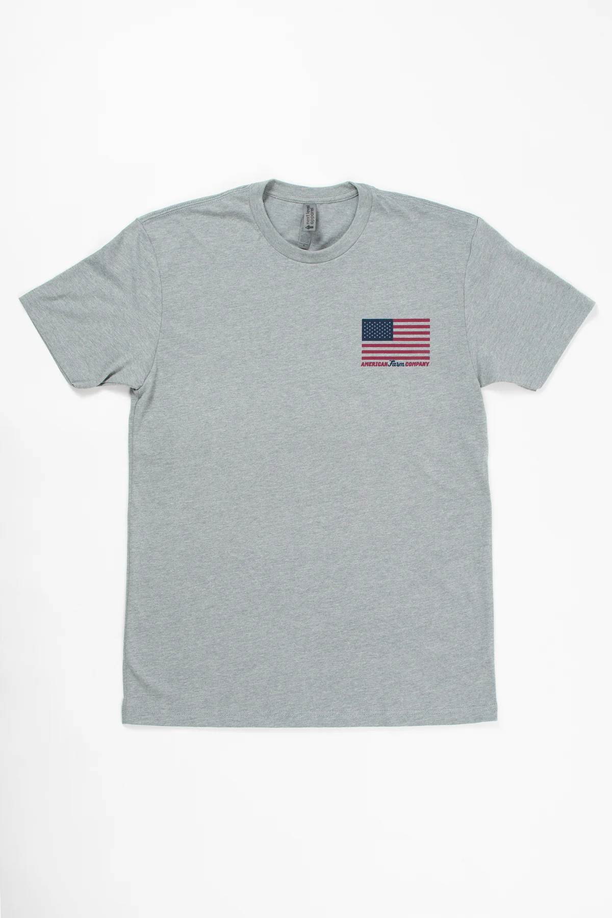 American Farm Company Flag Gray Essentials Tee - Image 6