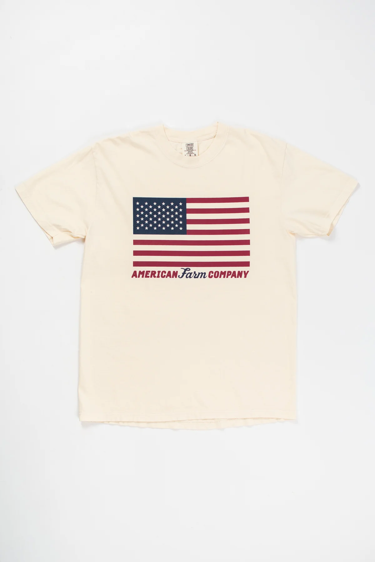 American Farm Company Flag Ivory Tee - Image 4