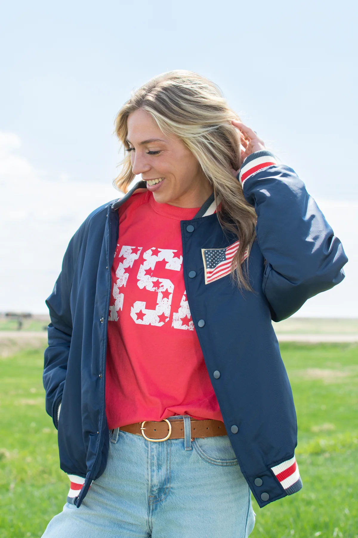 *LIMITED* USA 250 Varsity Style Jacket - Image 10