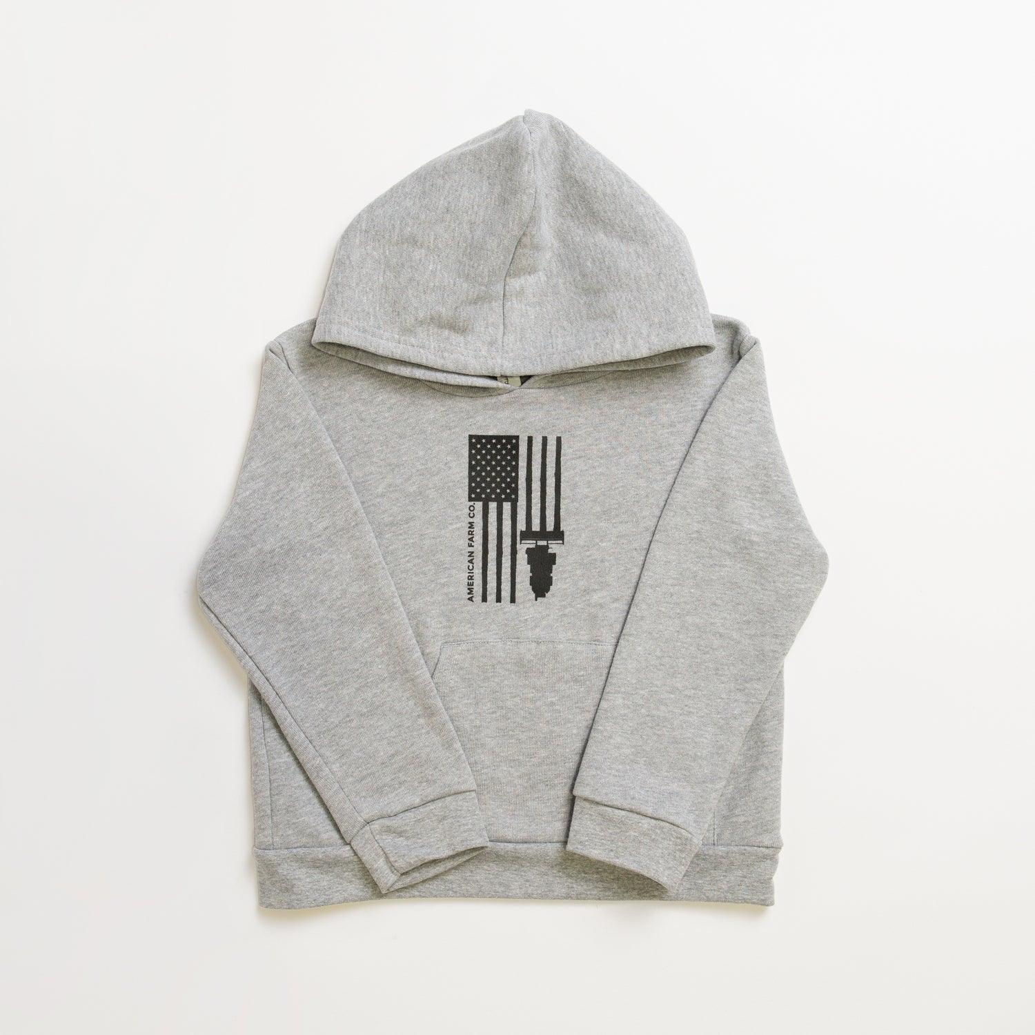 Ash 'Harvest Flag' Toddler/Youth Hoodie - Image 3