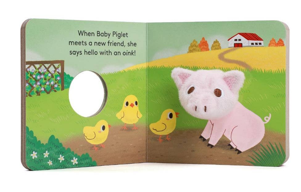 Baby Piglet Finger Puppet Book - Image 3