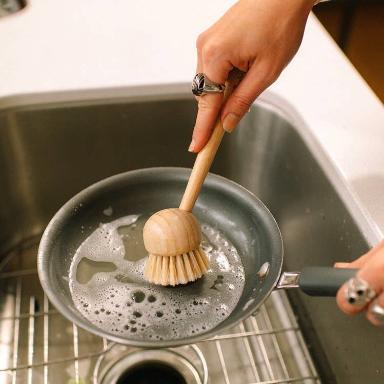 Bamboo Kitchen Dish Scrubber - Image 8