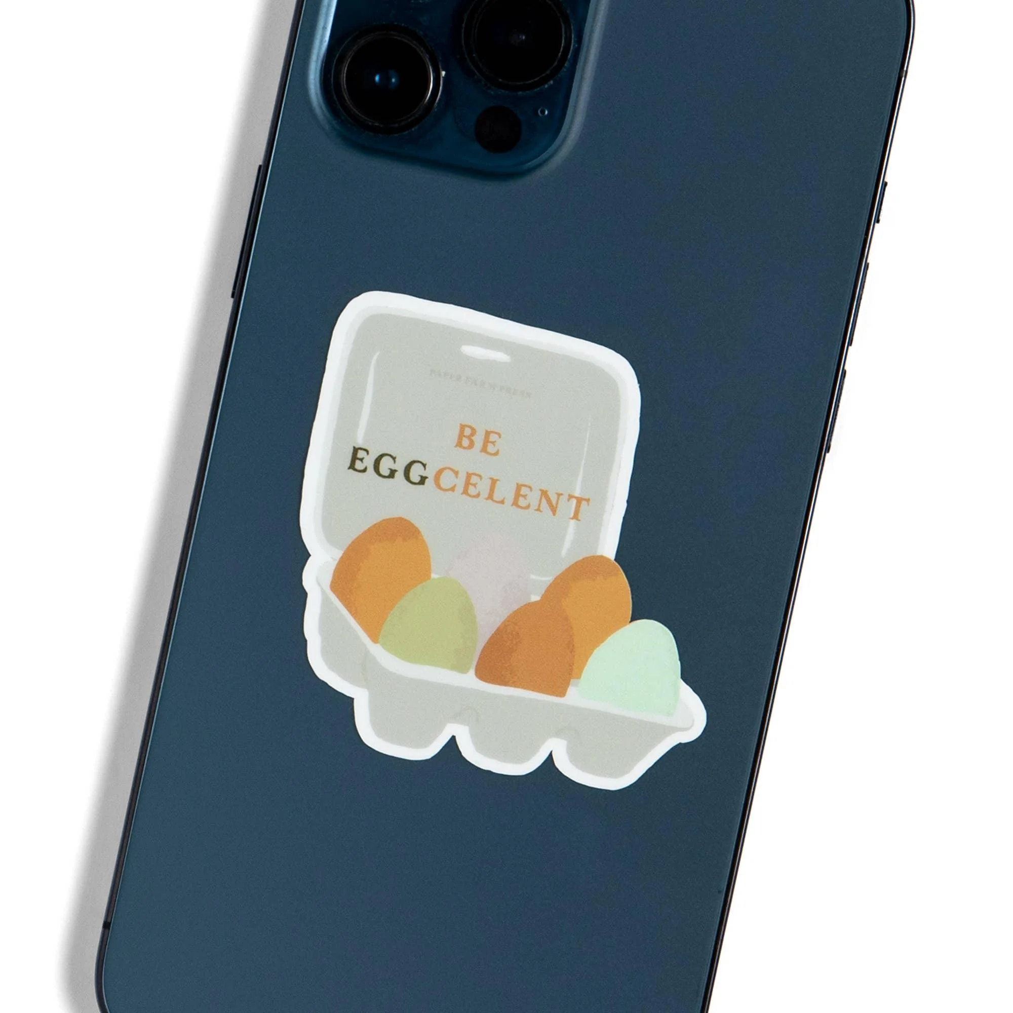 Be Eggcellent' Decal Sticker - Image 2