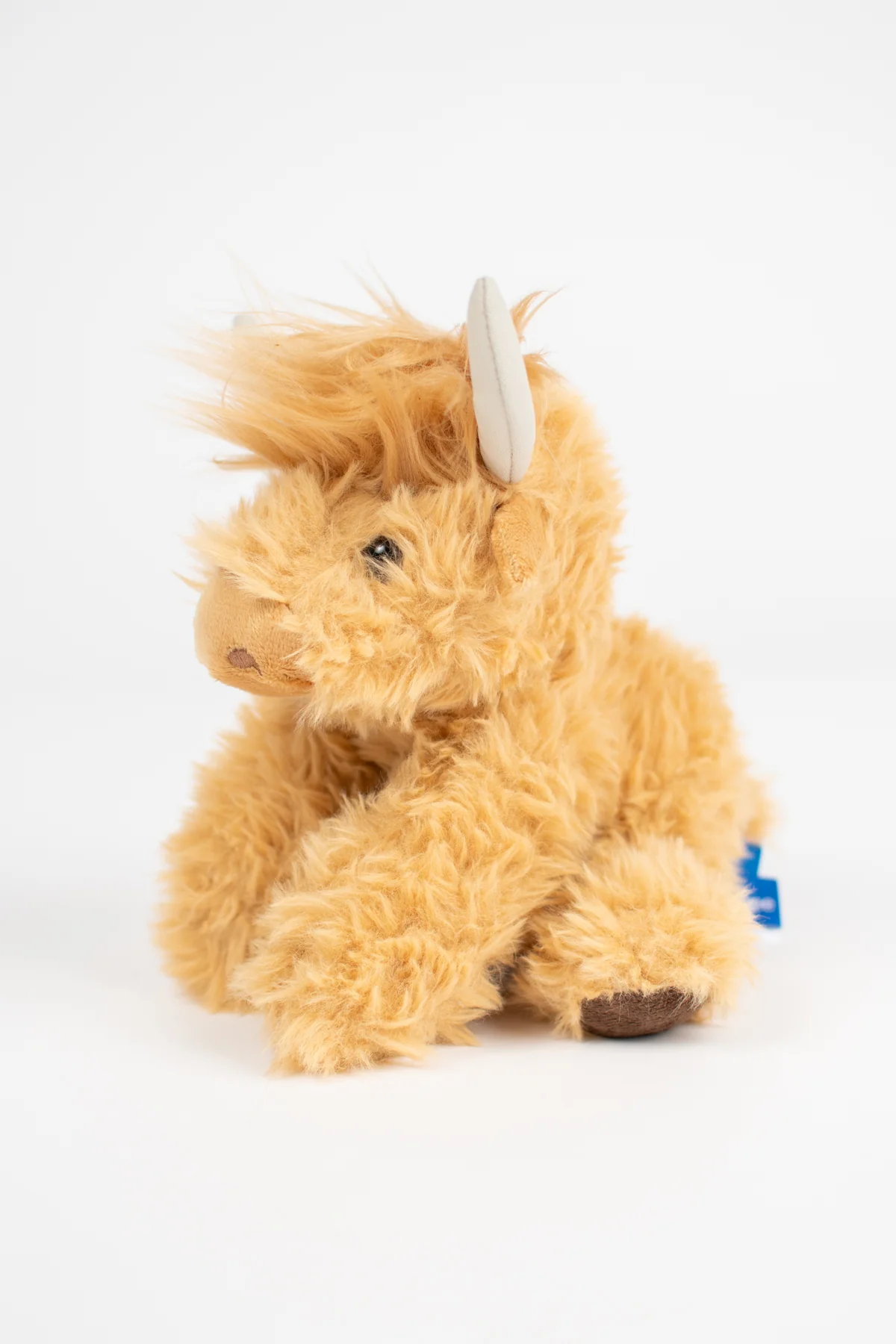 Blonde Highland Cow Stuffed Animal Plush - 9" - Image 4