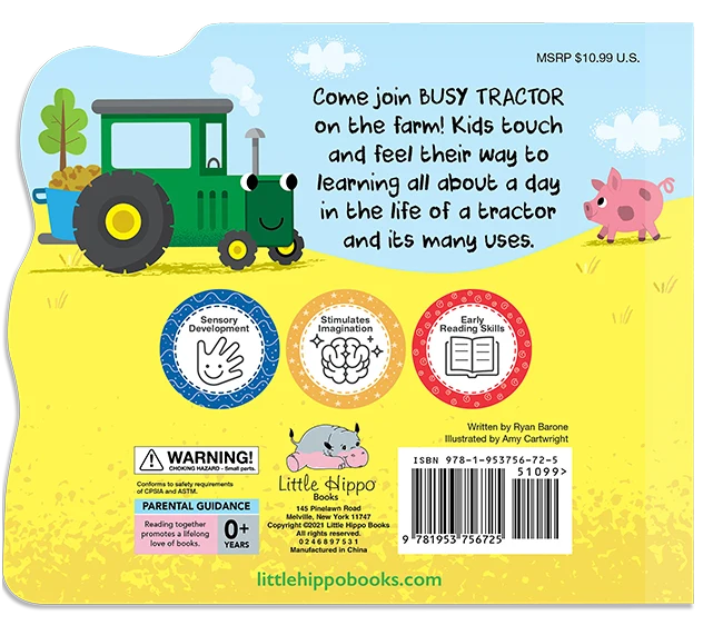Busy Tractor' Board Book - Image 5