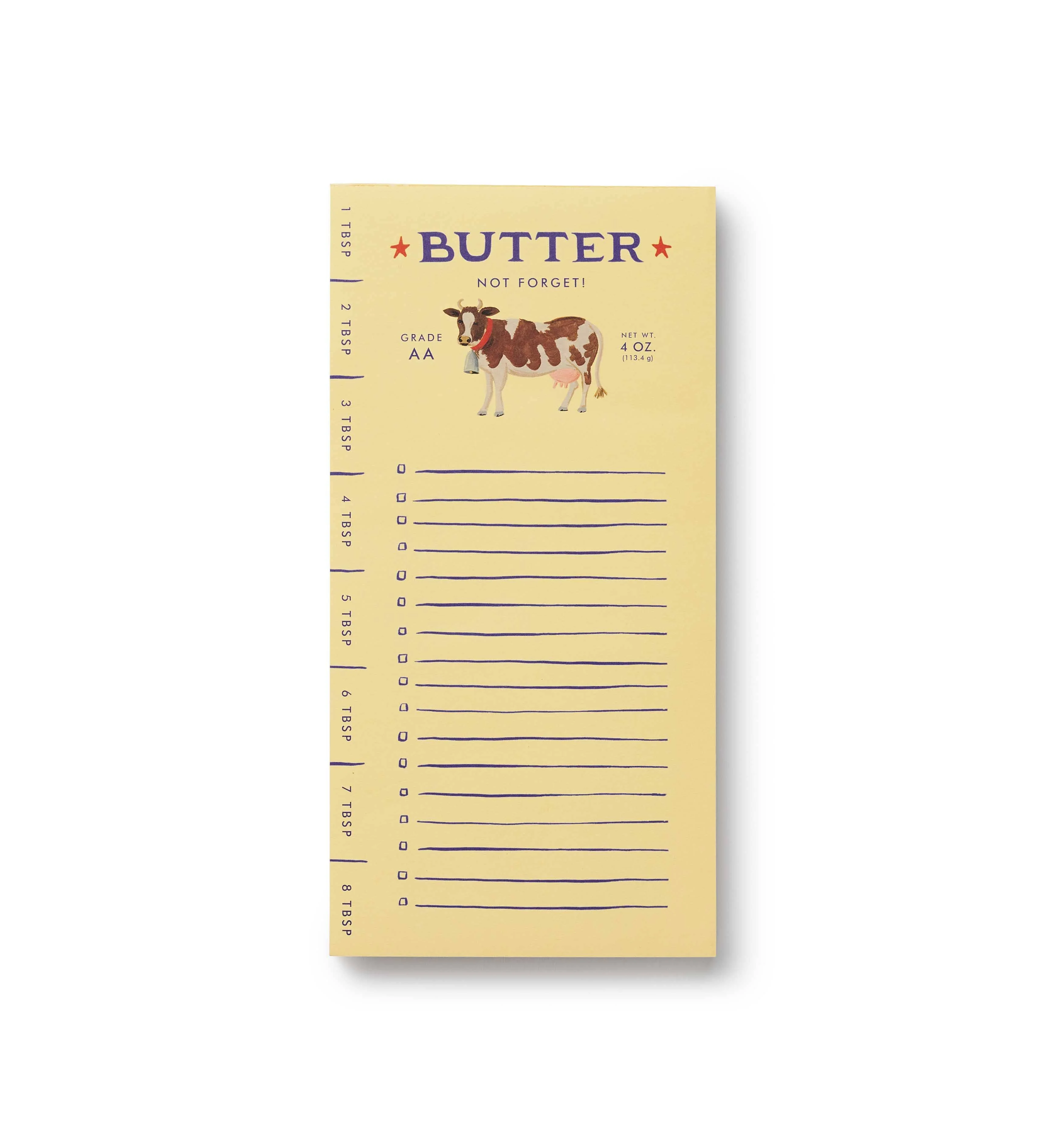 Butter Not Forget' Market Pad