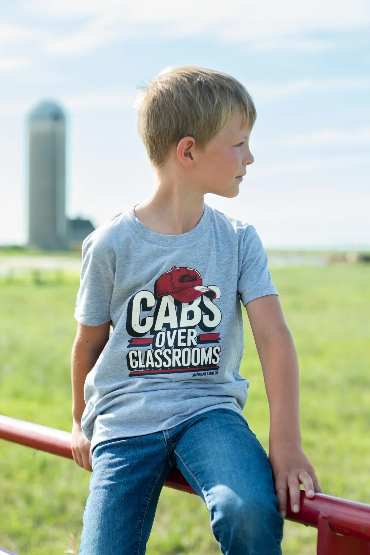 Red 'Cabs over Classrooms' Toddler/Youth Tee - Image 2