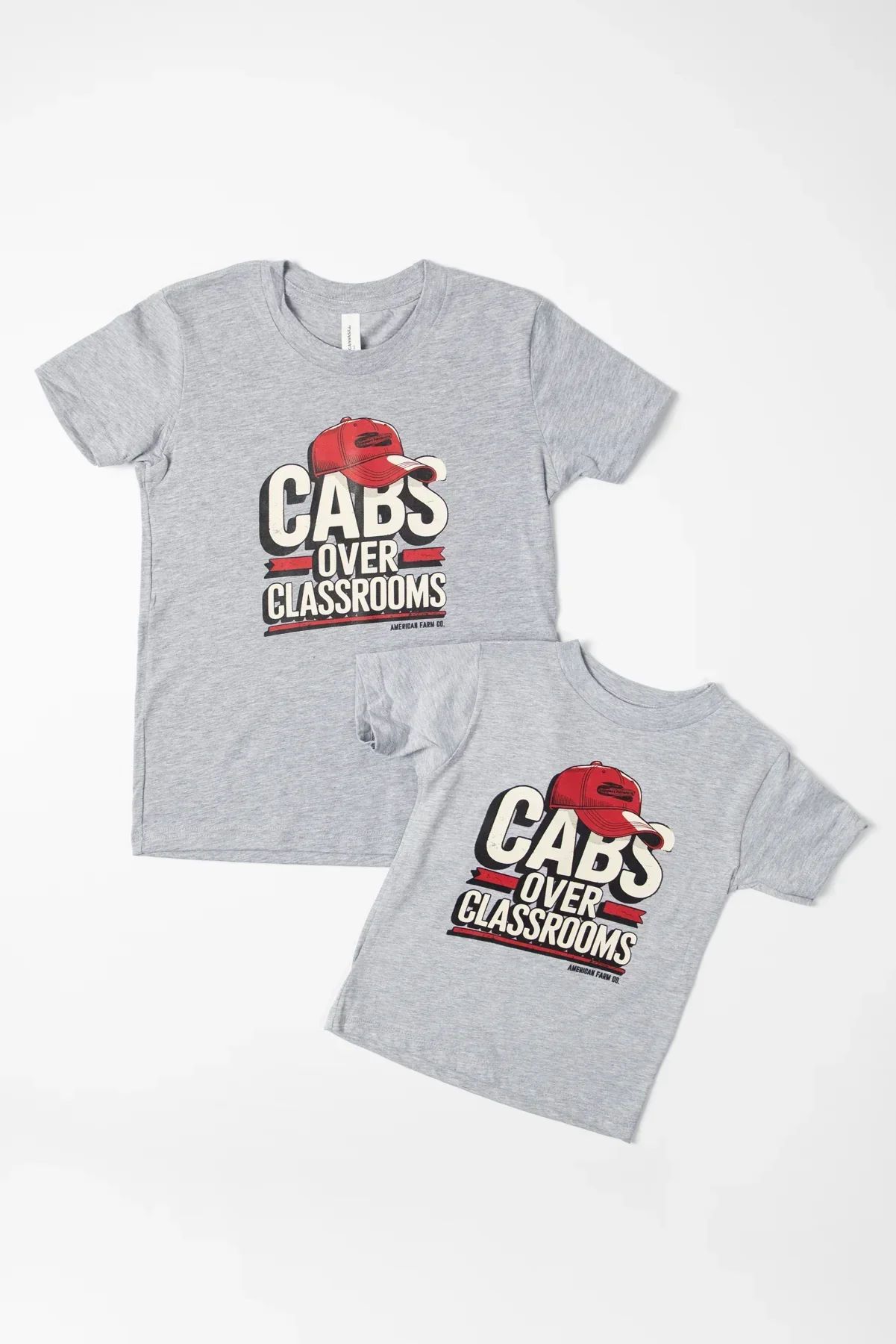 Red 'Cabs over Classrooms' Toddler/Youth Tee - Image 6