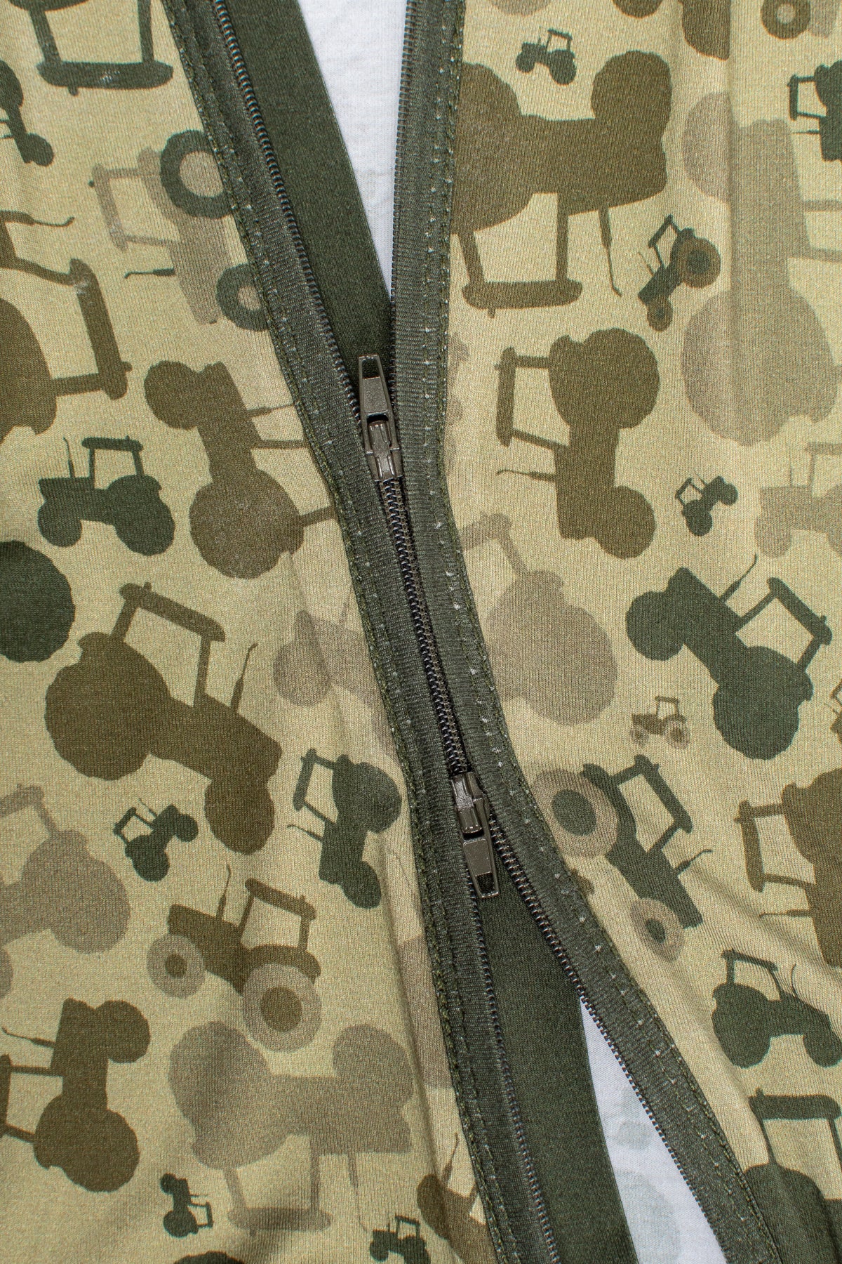 Tractor Camo Baby Bamboo Zippy - Image 6