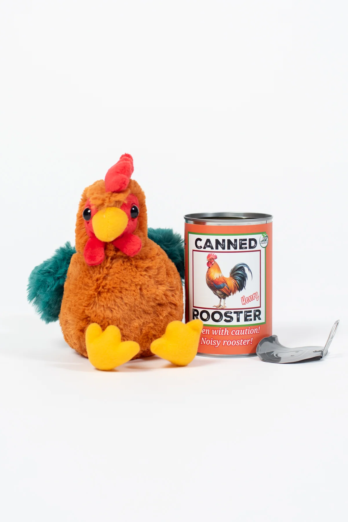 Canned Rooster | Plush w/ Jokes - Image 2