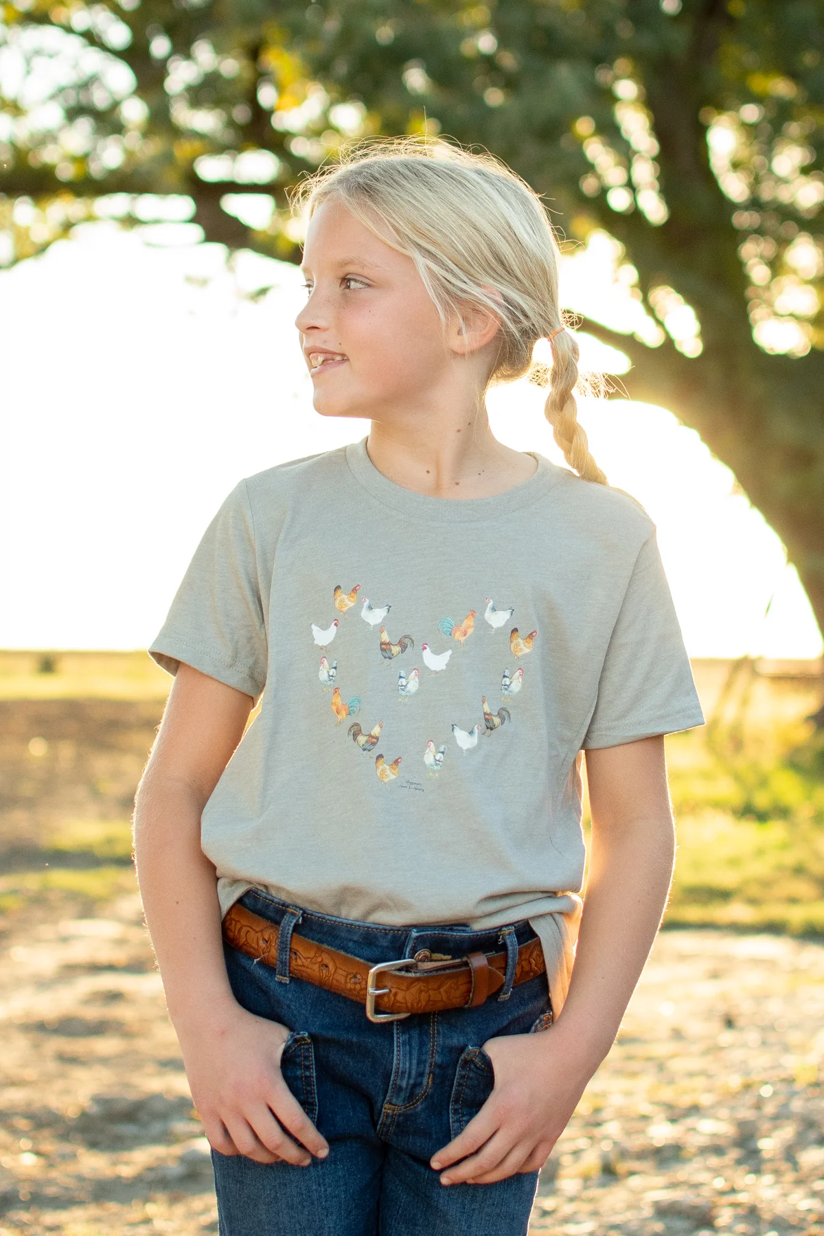Chicken Heart Toddler/Youth Tee - Image 3