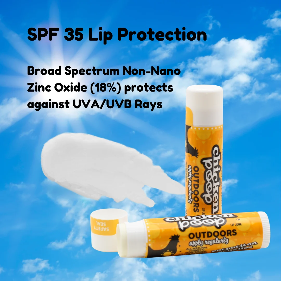 Chicken Poop® SPF 35 SUNSCREEN Lip Balm - Image 3
