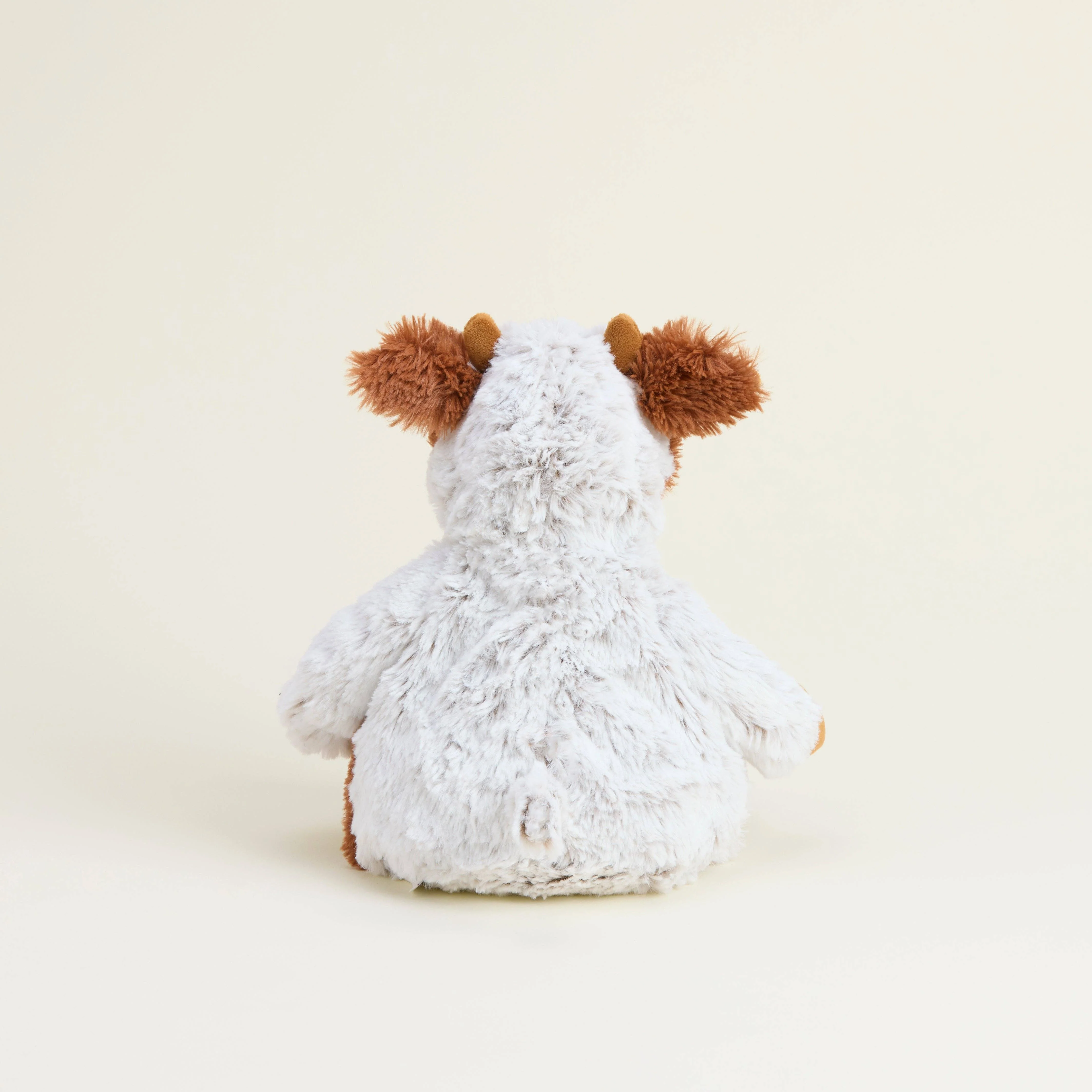 Cinnamon Latte Cow Warmies Plush - 13" - Image 4