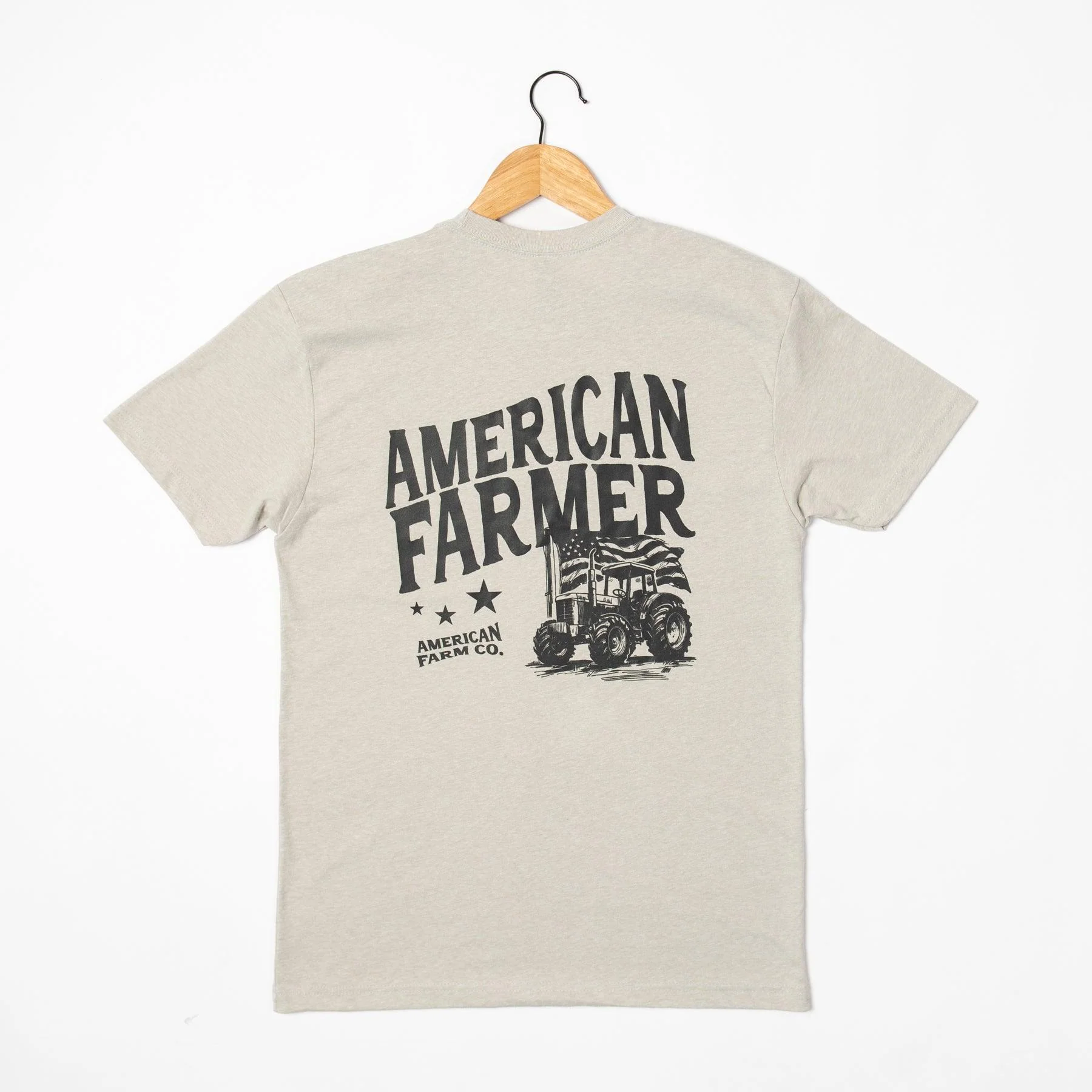 Classic 'American Farmer' Essentials Tee - Image 4