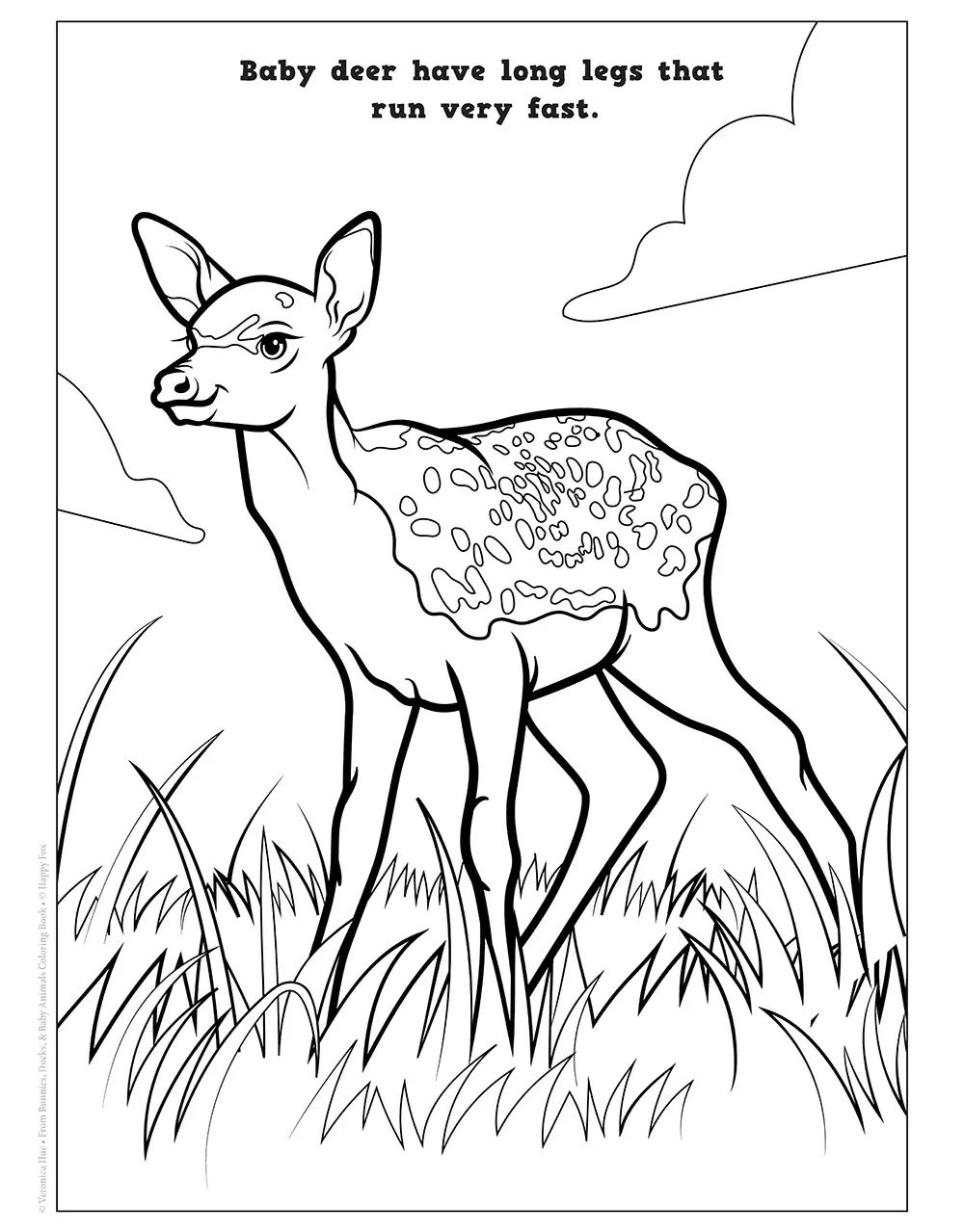 Bunnies, Ducks, and Baby Animals Coloring Book - Image 3
