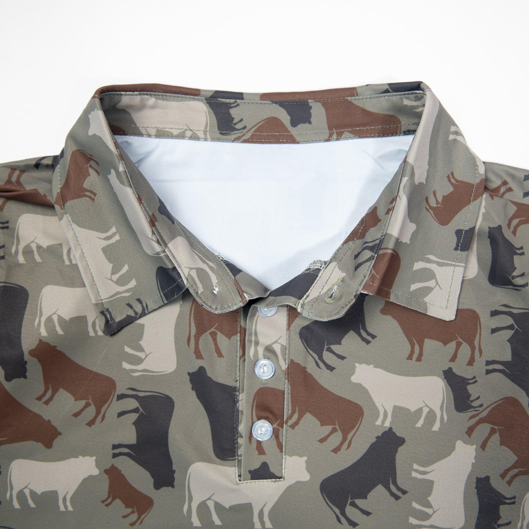 Cow Camo™ Performance Polo - Image 3
