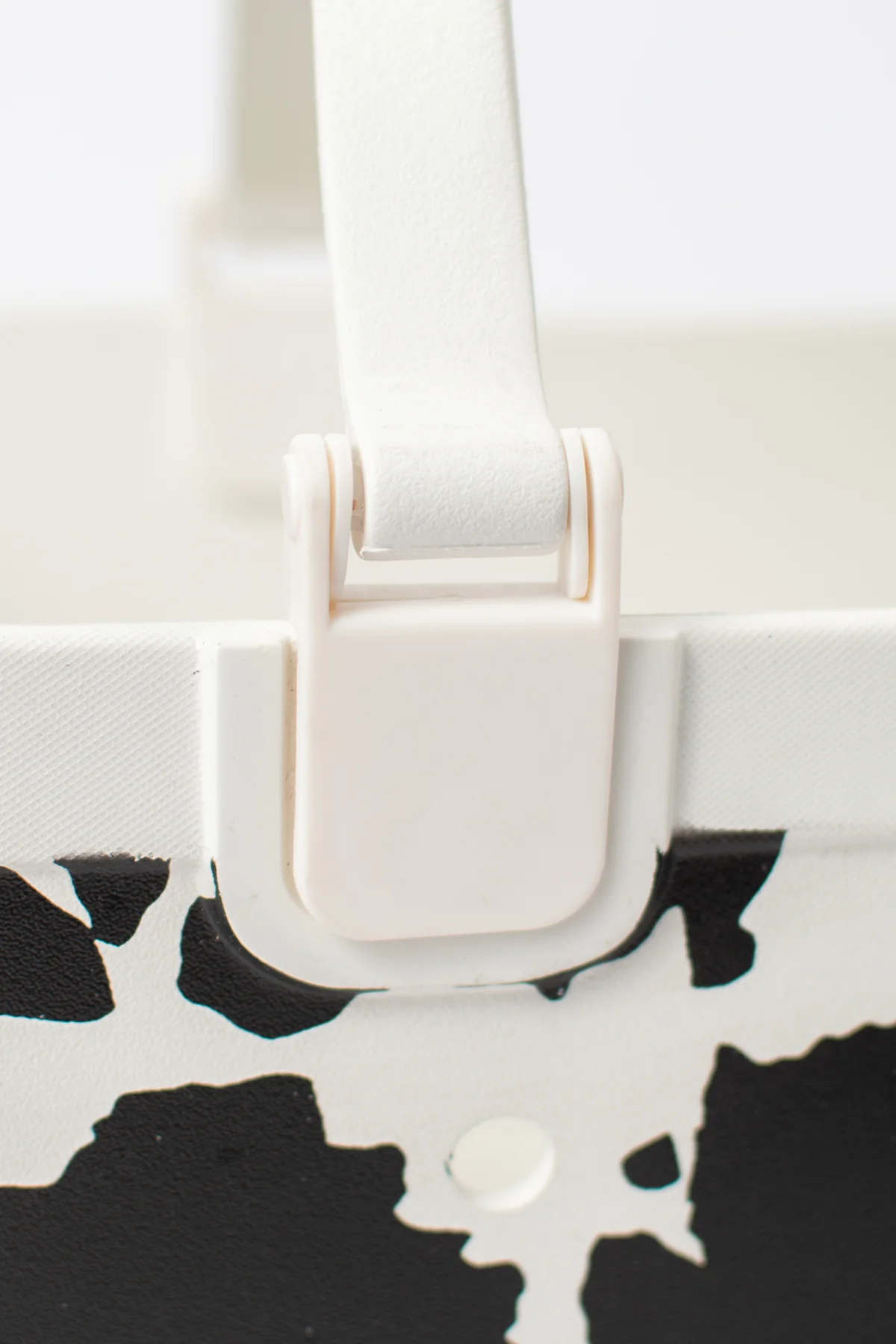 Cow Print Utility Tote Bag - 18" - Image 10