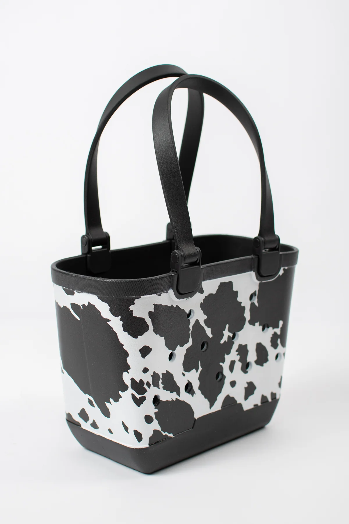 Cow Print Utility Beach Tote - 12" - Image 11