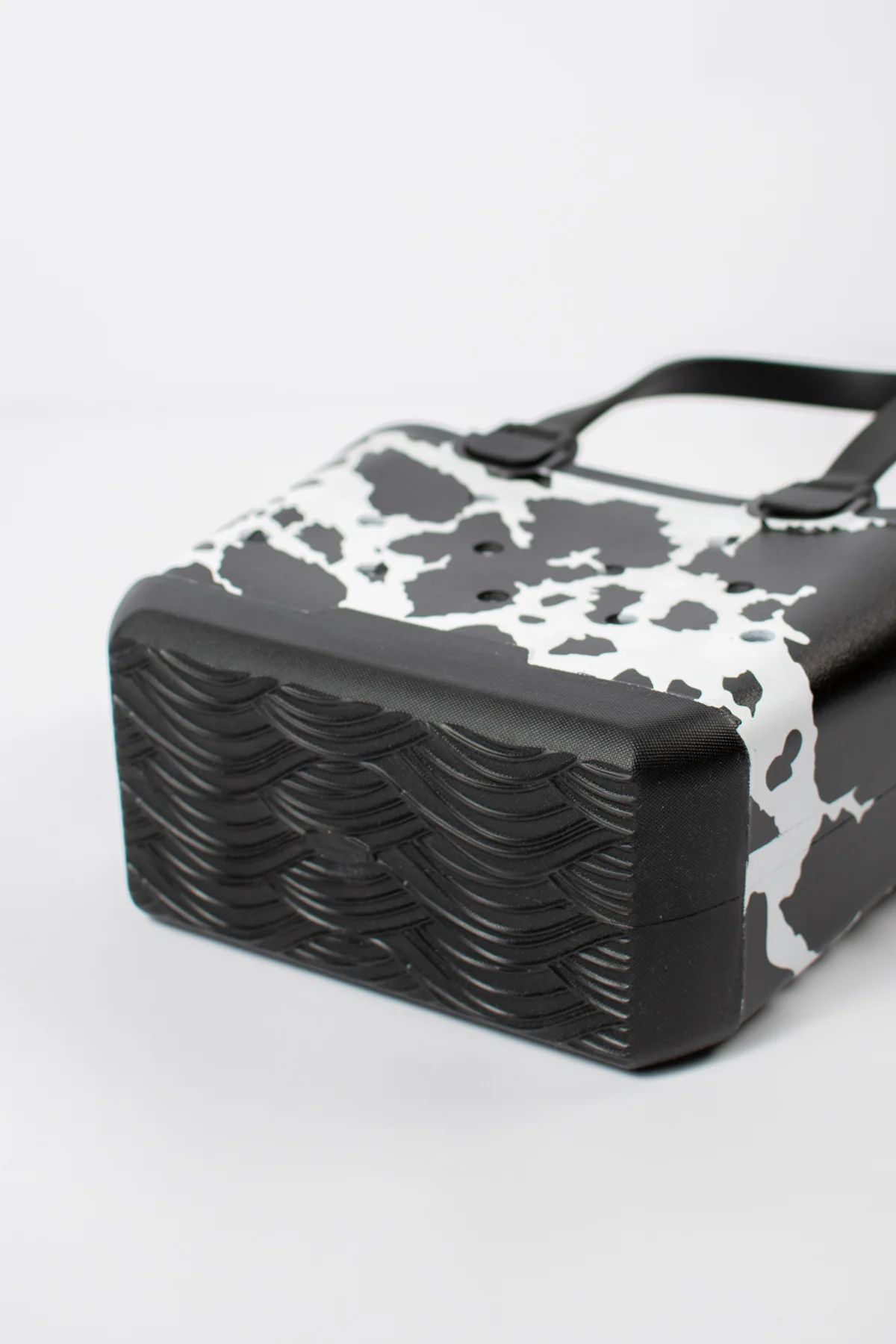 Cow Print Utility Beach Tote - 12" - Image 14