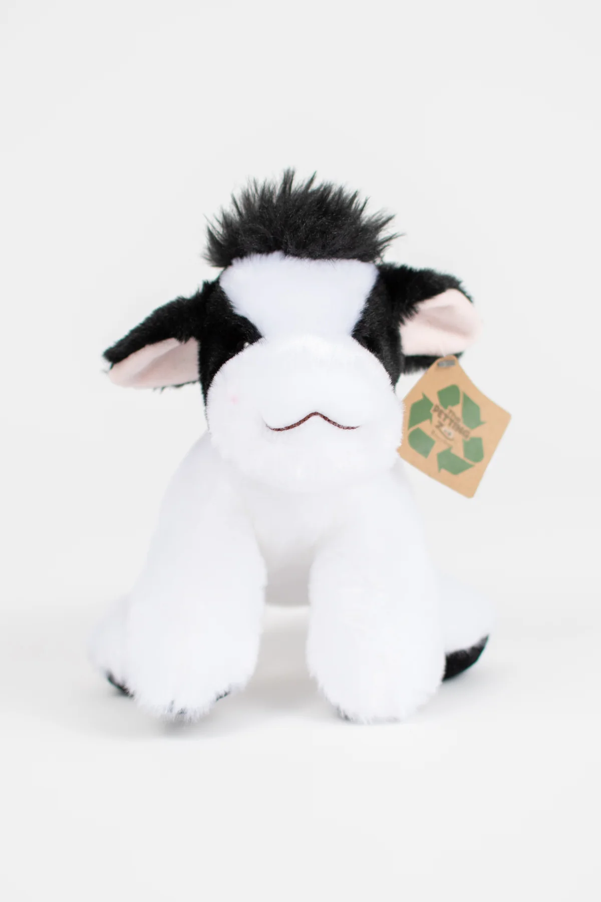 Cow Stuffed Animal Plush - 8" - Image 3