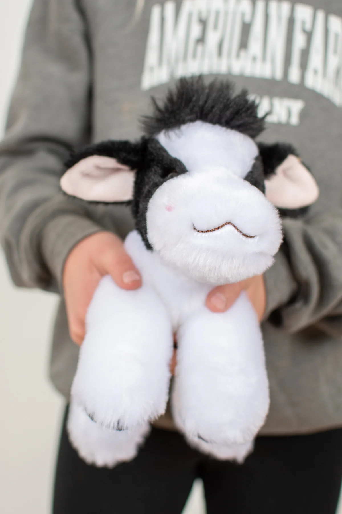 Cow Stuffed Animal Plush - 8" - Image 5