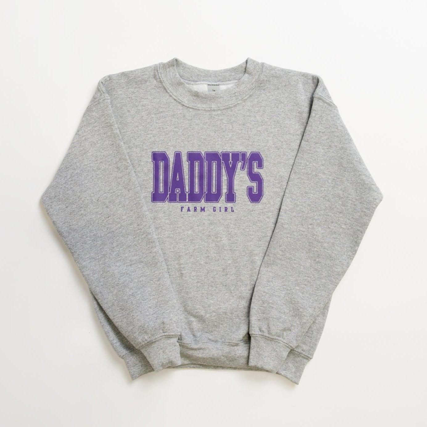 Daddy's Farm Girl' Toddler/Youth Crewneck - Image 4