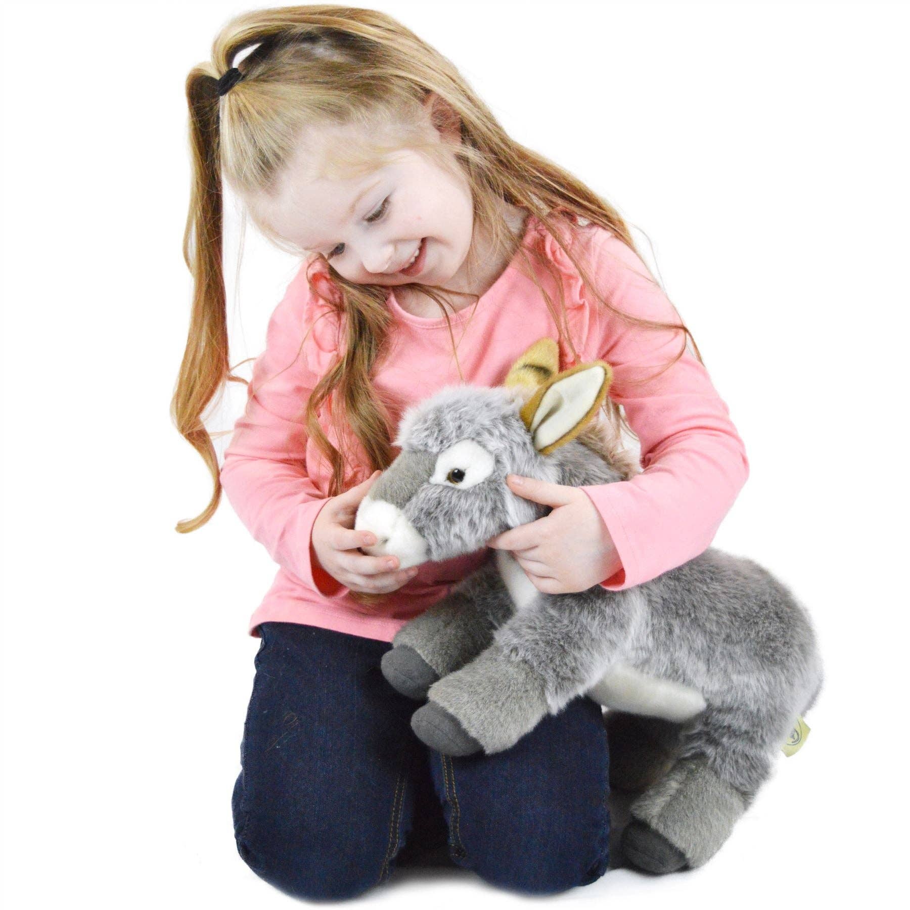 Darlene The Donkey' Stuffed Animal Plush - 13" - Image 2