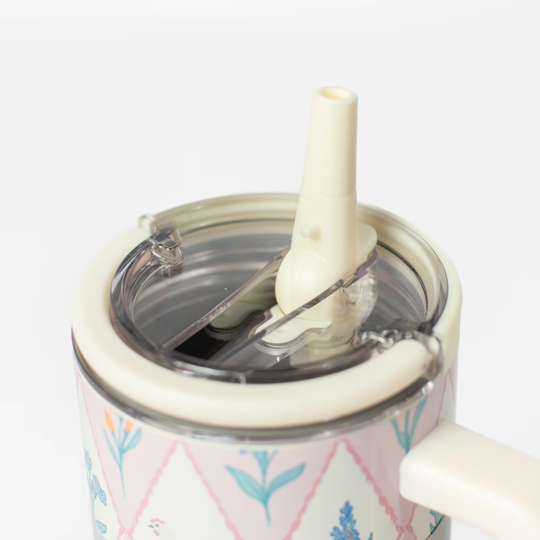 Diamond Floral Chicken 40oz Water Tank Tumbler - Image 5