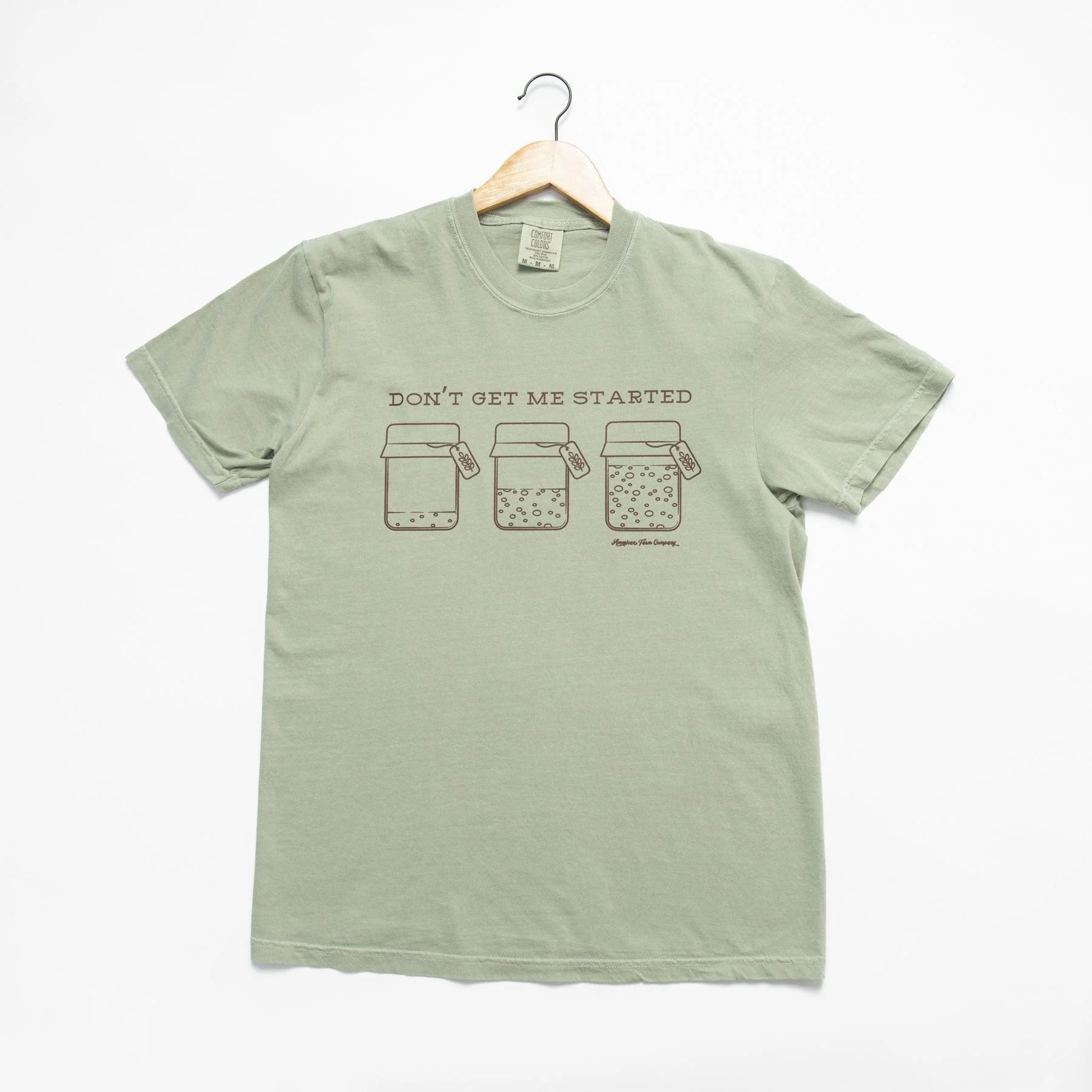 Don't Get Me Started' Sourdough Tee - Image 3