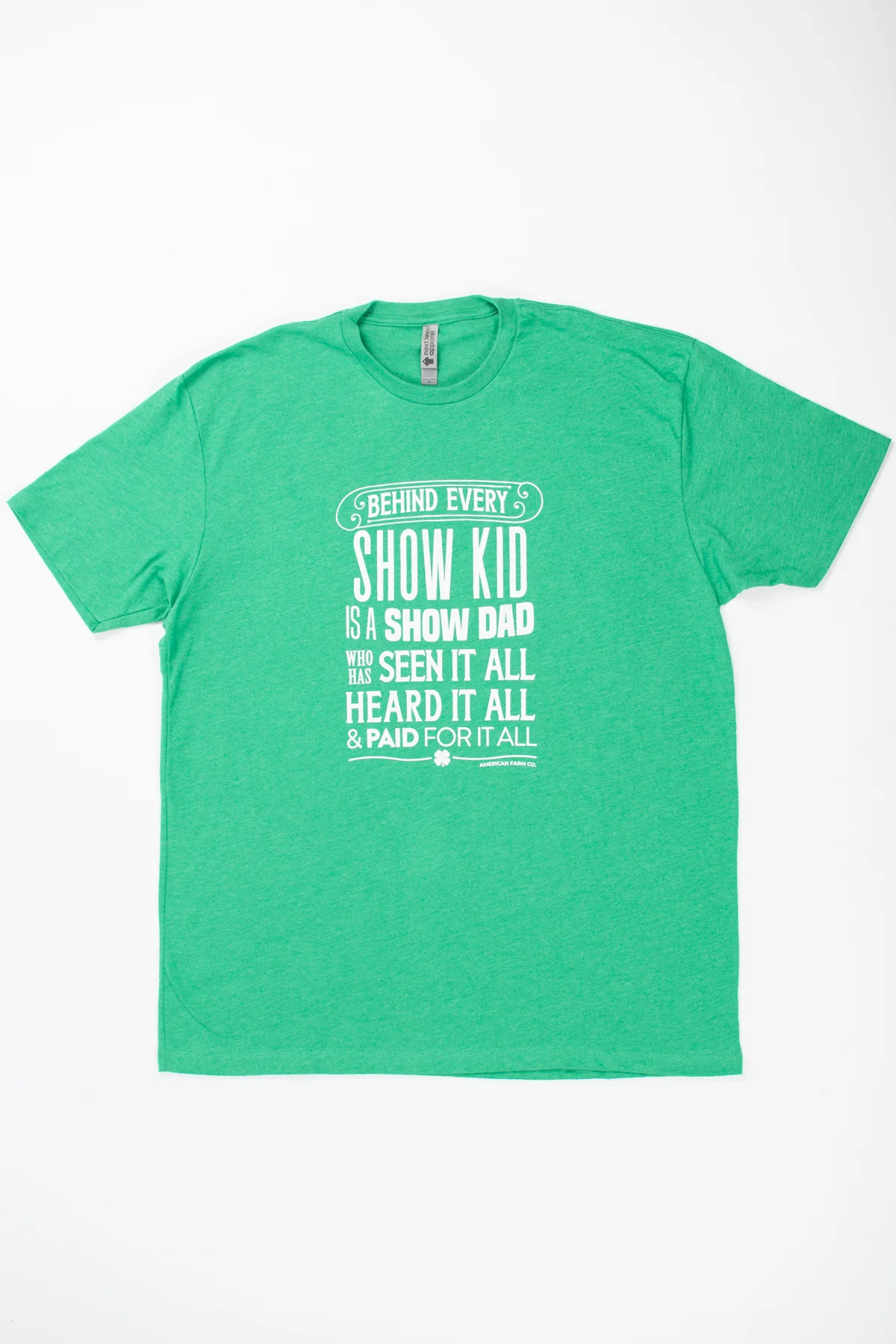 Fair Dad' Green Essentials Tee - Image 2