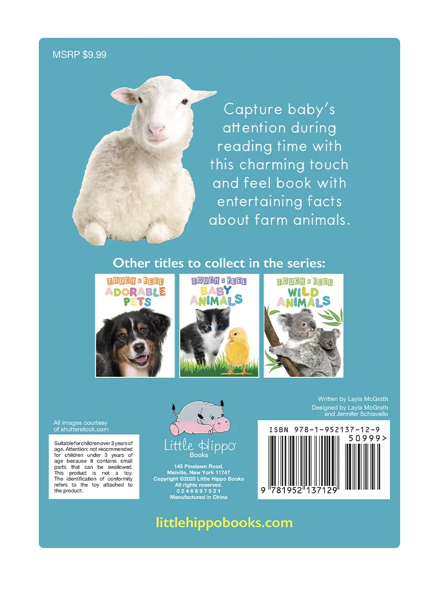 Farm Animals: A Touch and Feel Book - Image 6