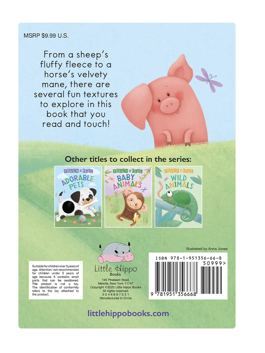 Farm Animals: A Touch and Feel Book - Image 2