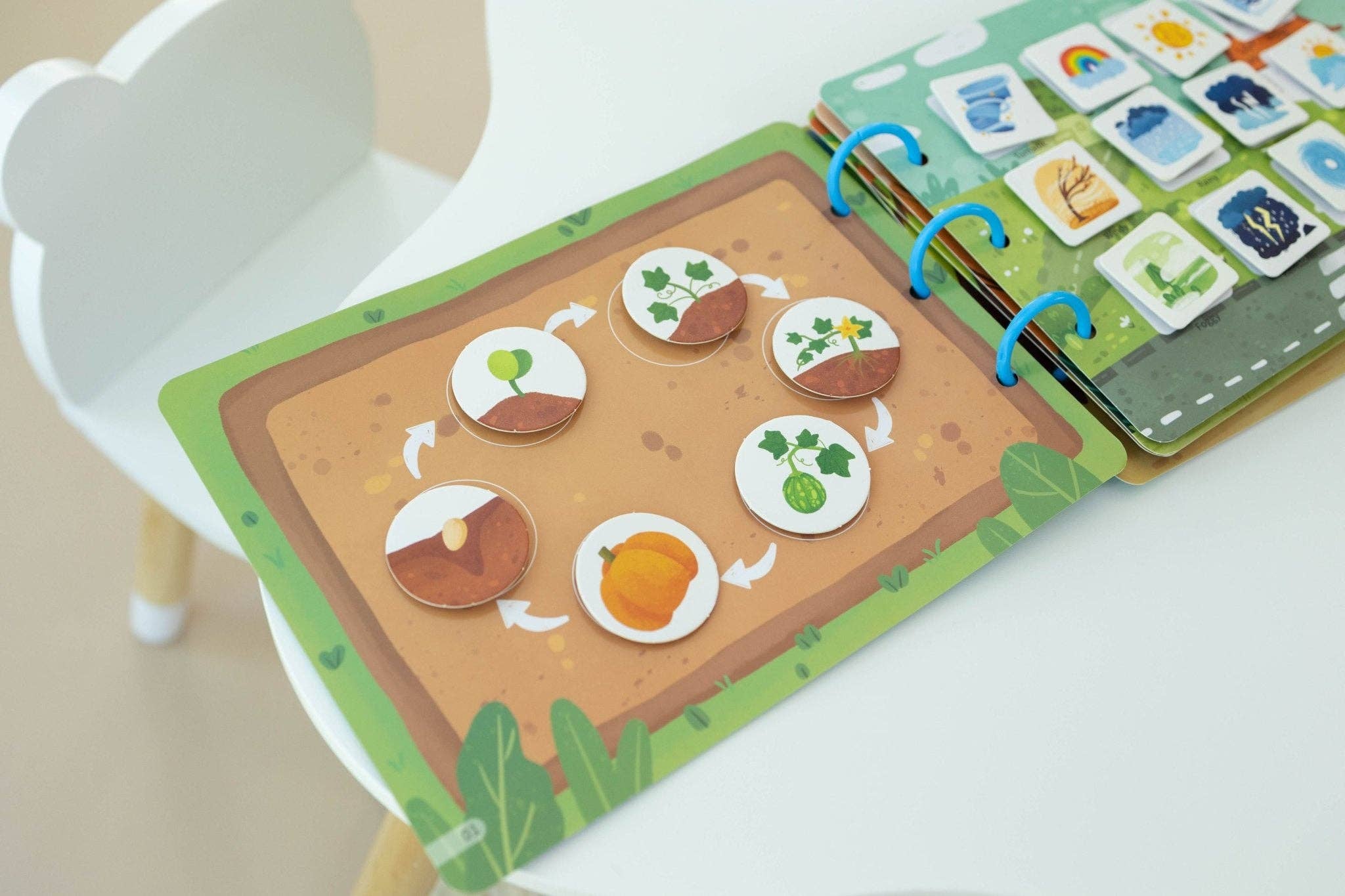 Farm Busy Activity Book for Toddlers w/ Zipper Pouch - Image 11