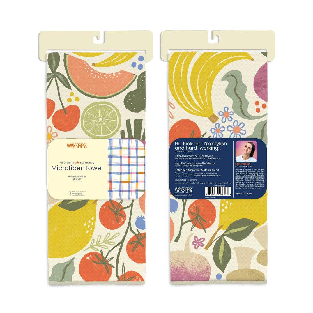 Farm Stand Microfiber Kitchen Towel - Image 4