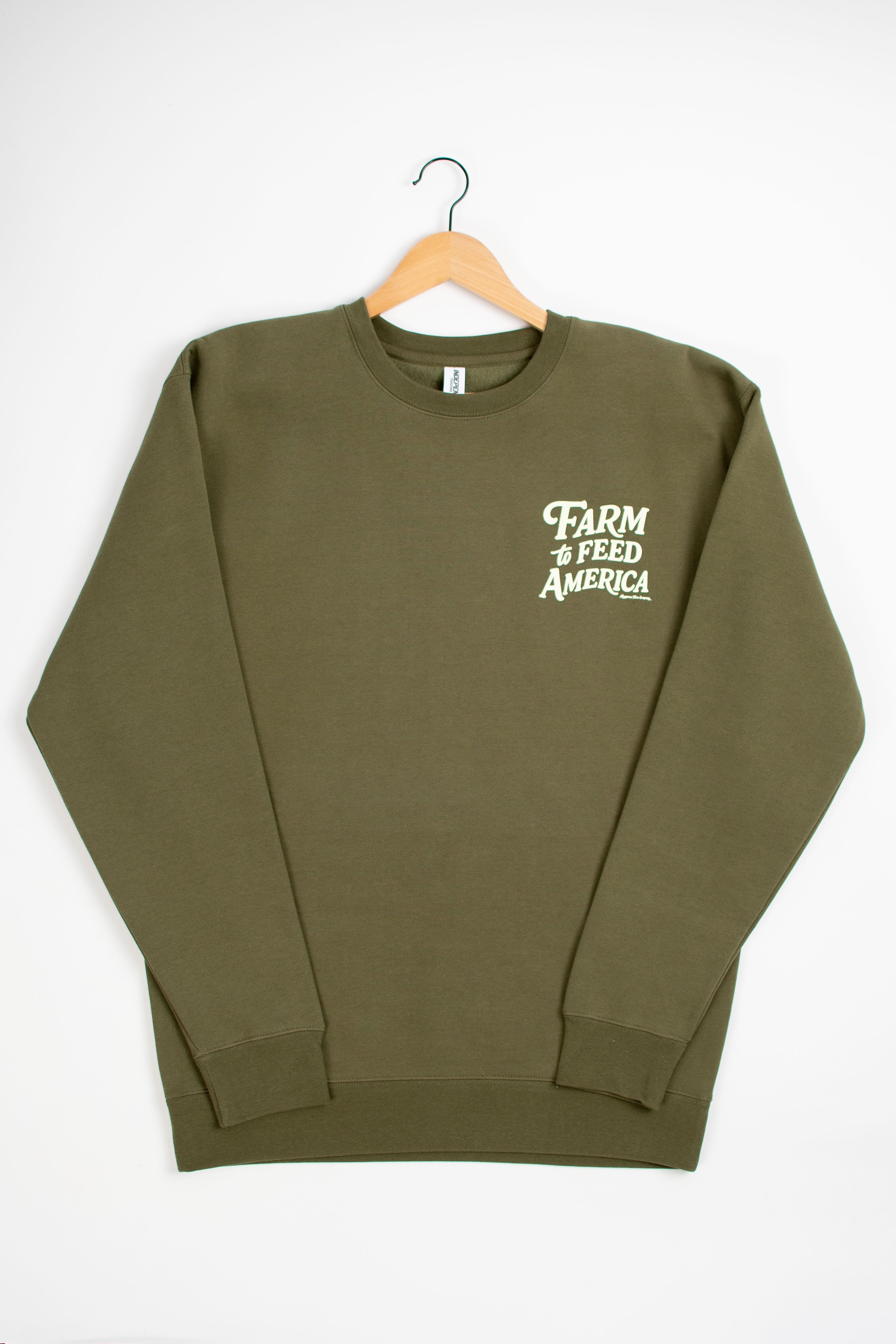 Farm to Feed America' Crewneck - Image 4