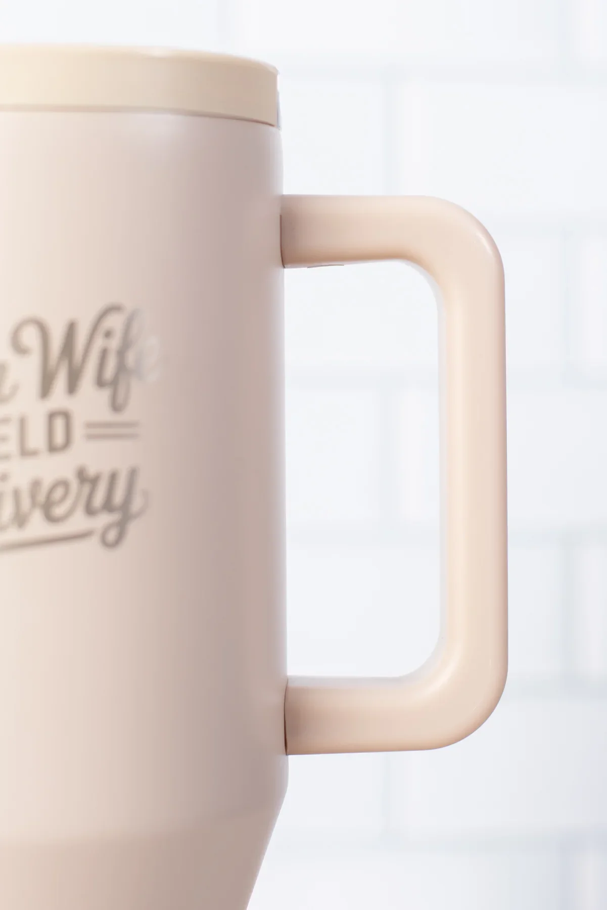 Farm Wife Field Delivery' 40oz Water Tank Tumbler - Cream - Image 5