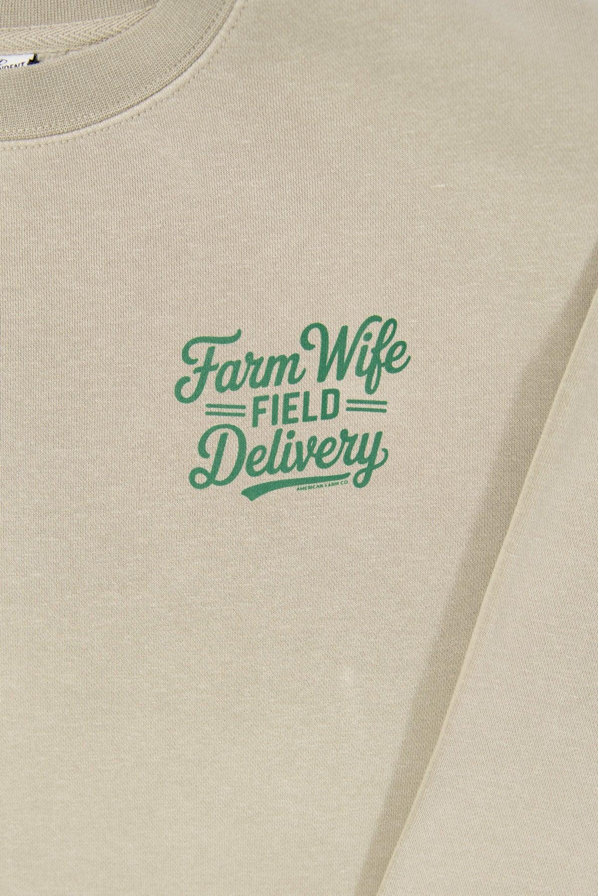Farm Wife Field Delivery' Crewneck - 2 sided - Image 5