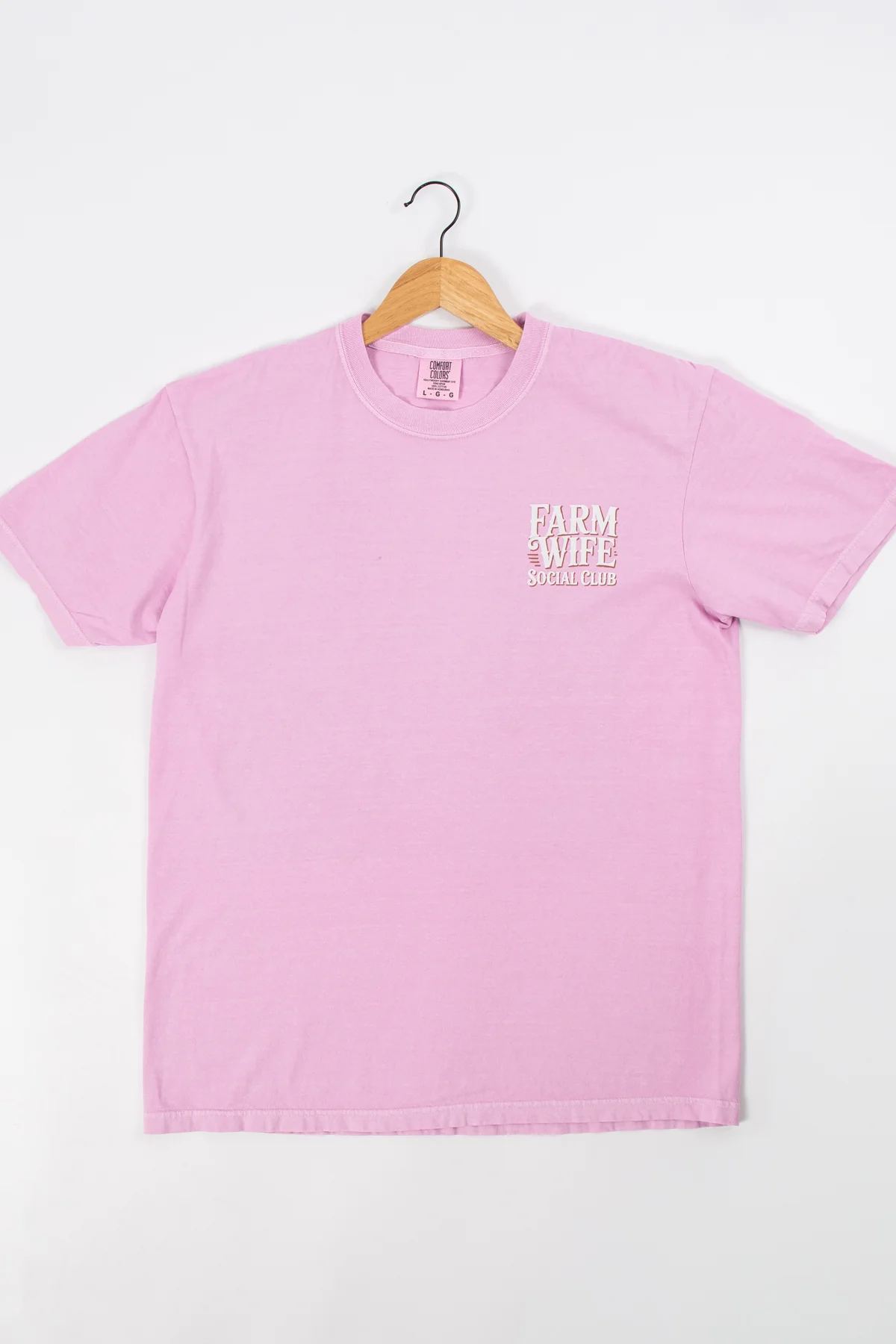 Farm Wife Social Club' Purple Tee - Image 6