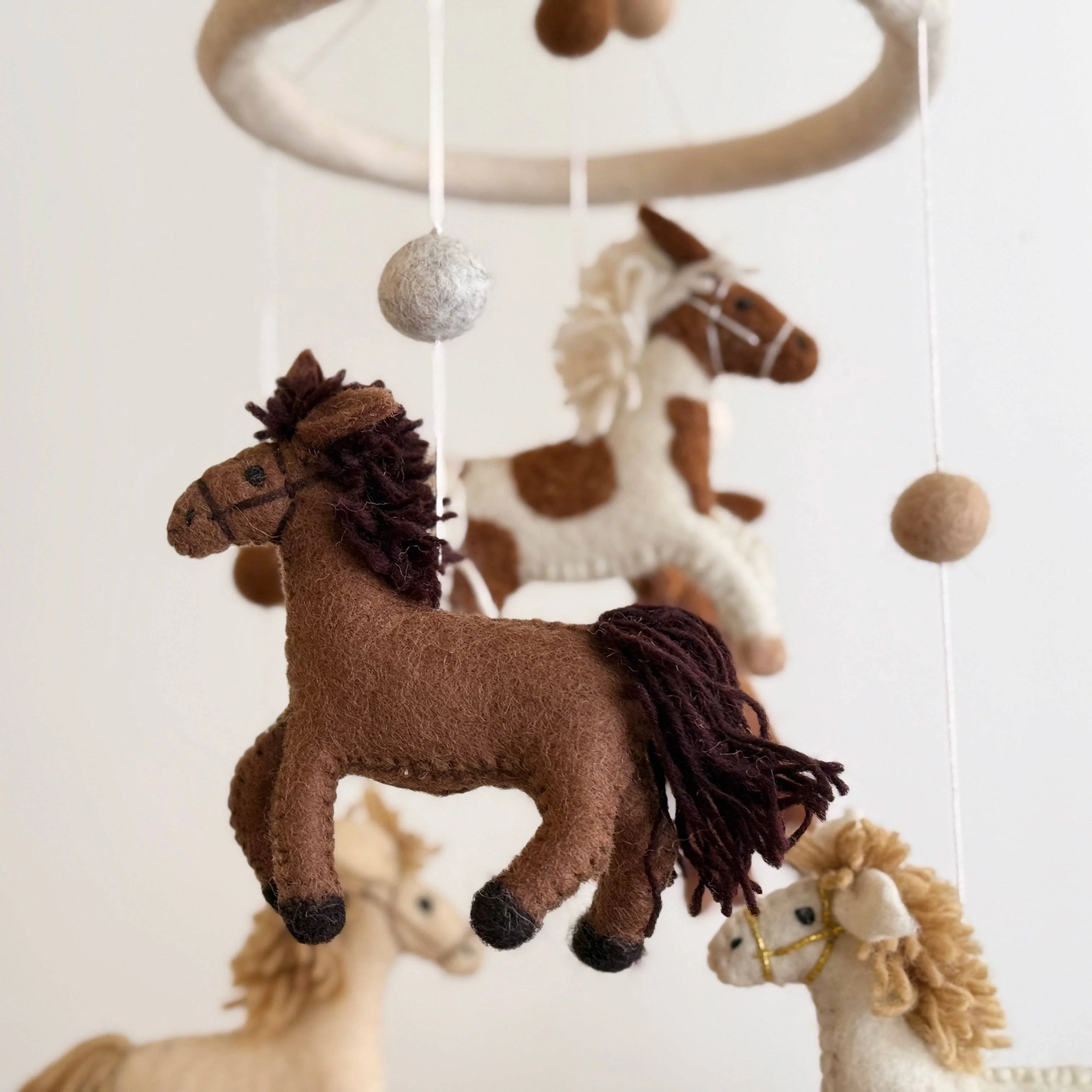 Horse Felt Baby Mobile - Image 5