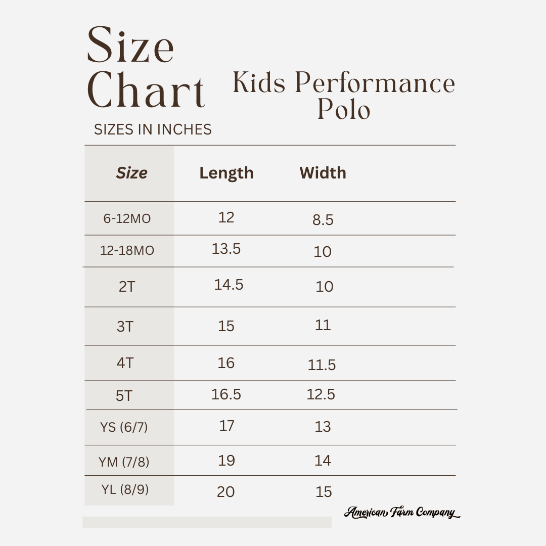 Flags & Steers Baby/Youth Performance Polo - Image 9