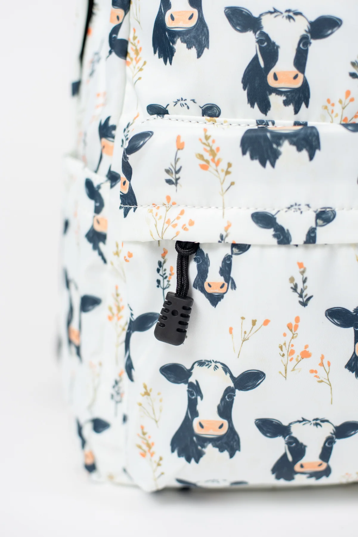 Floral Holsteins Backpack - Image 11