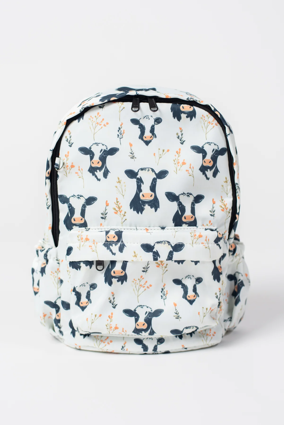 Floral Holsteins Backpack - Image 4