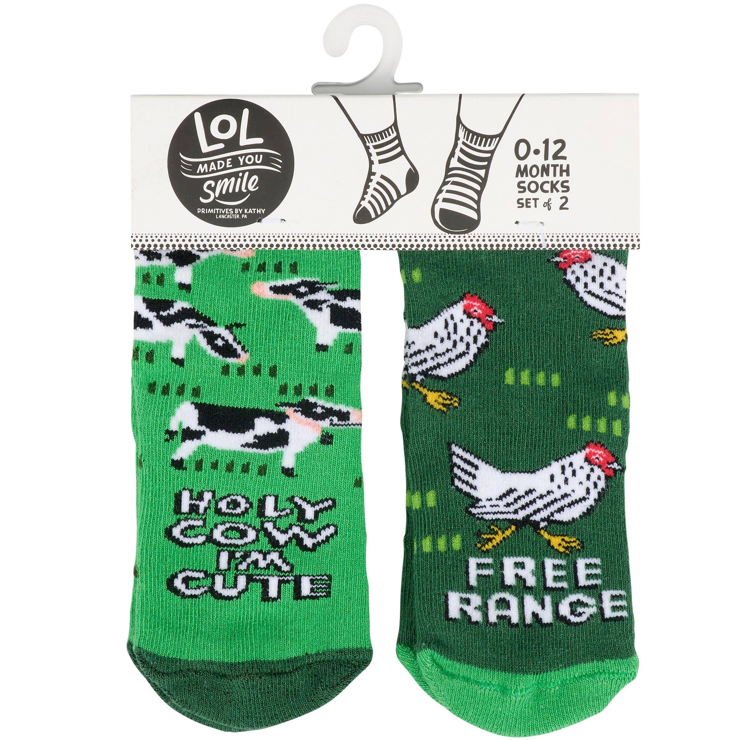 Farm themed Baby Socks - Image 4