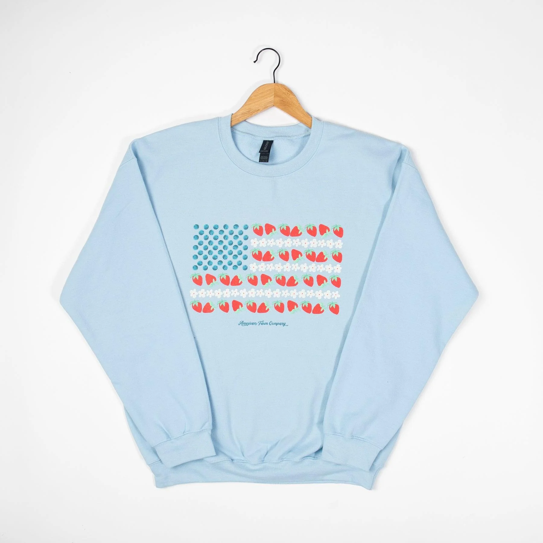 Fruit Flag Light Blue Crewneck - Image 2