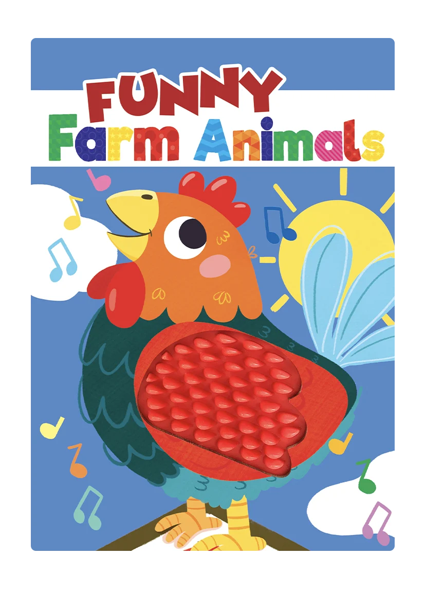 Funny Farm Animals' Board Book