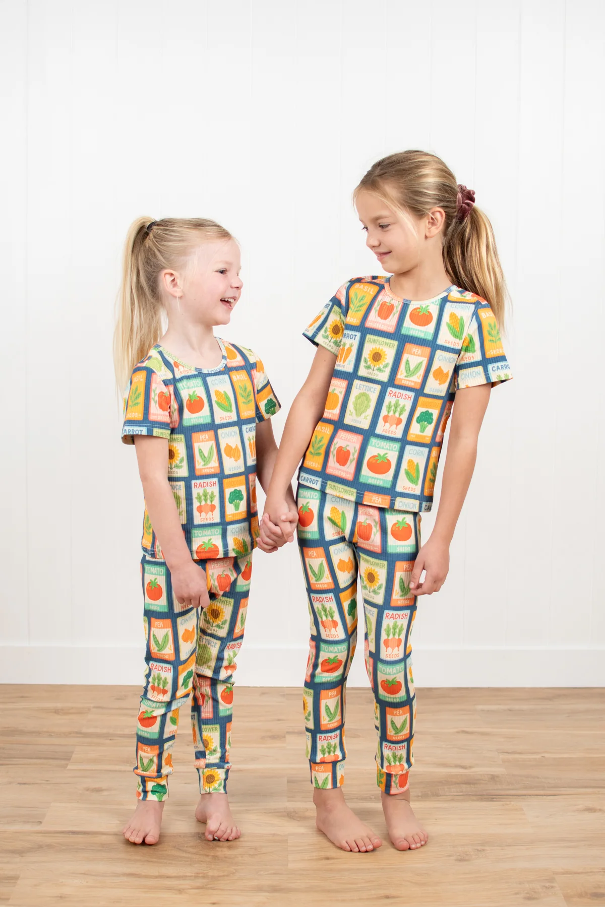 Garden Seed Toddler/Youth Ribbed Cotton Pajama Set - Image 7