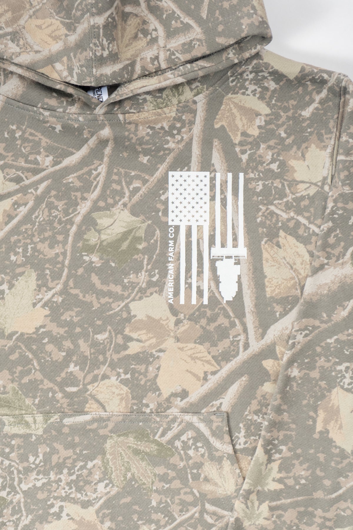 Harvest Flag Camo Youth Hoodie - Image 5