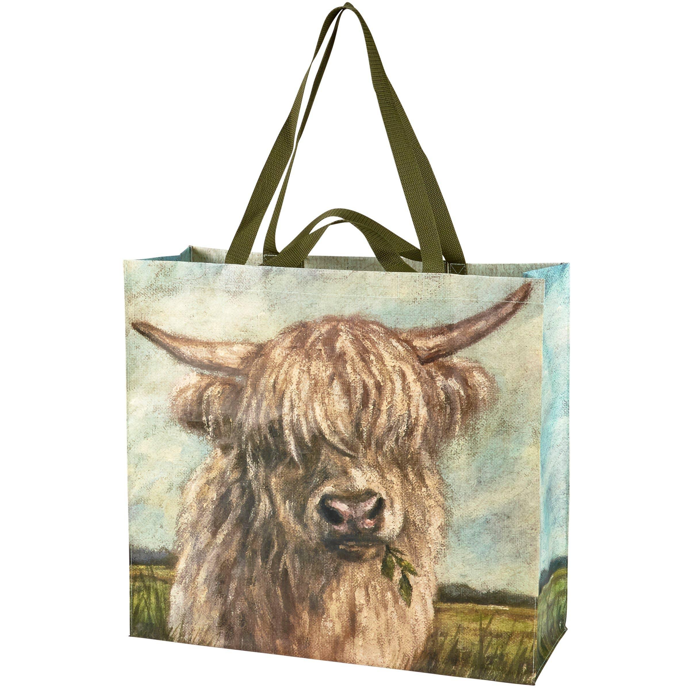 Highland Cows Shopping Tote - Image 3
