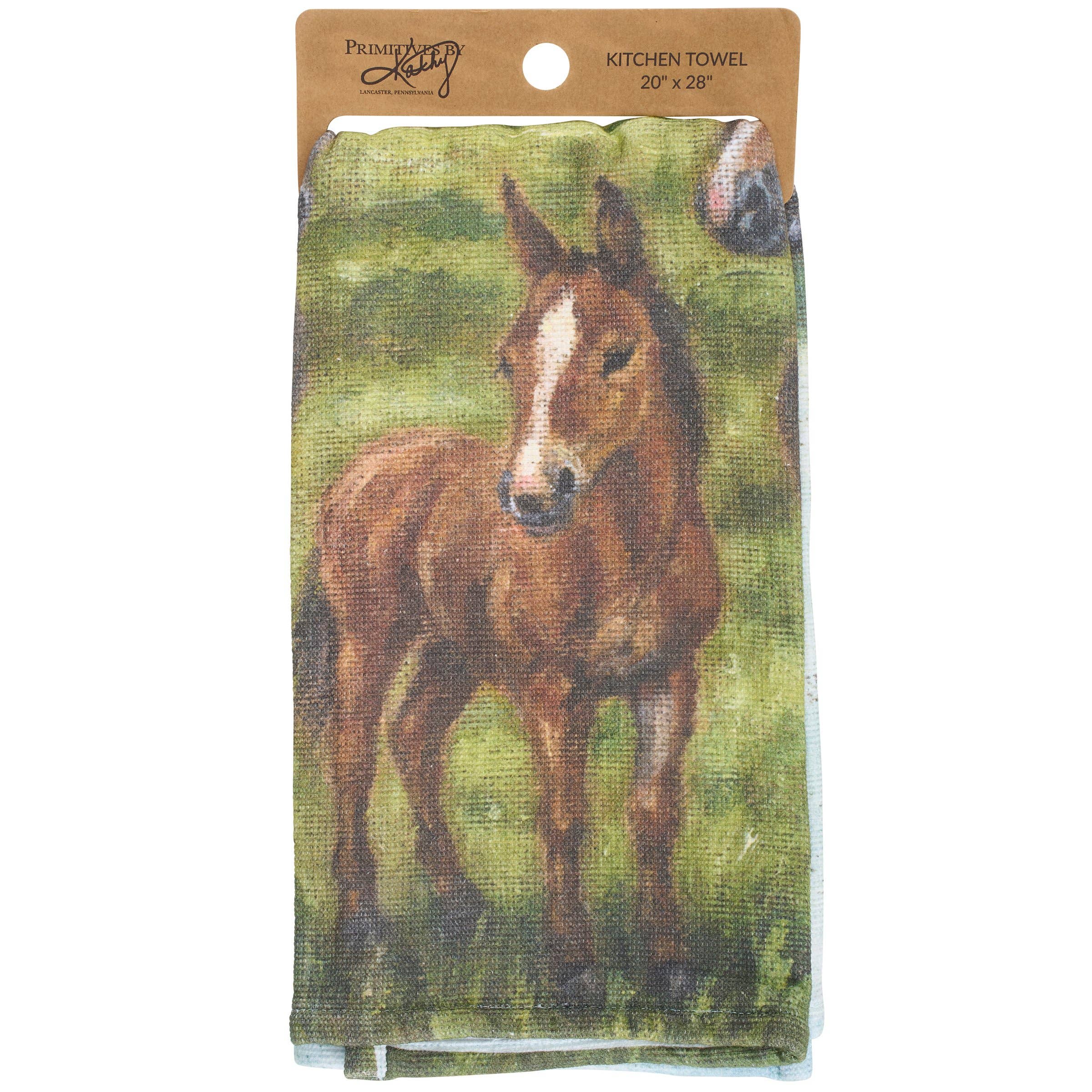 Horse Family Kitchen Towel - Image 4